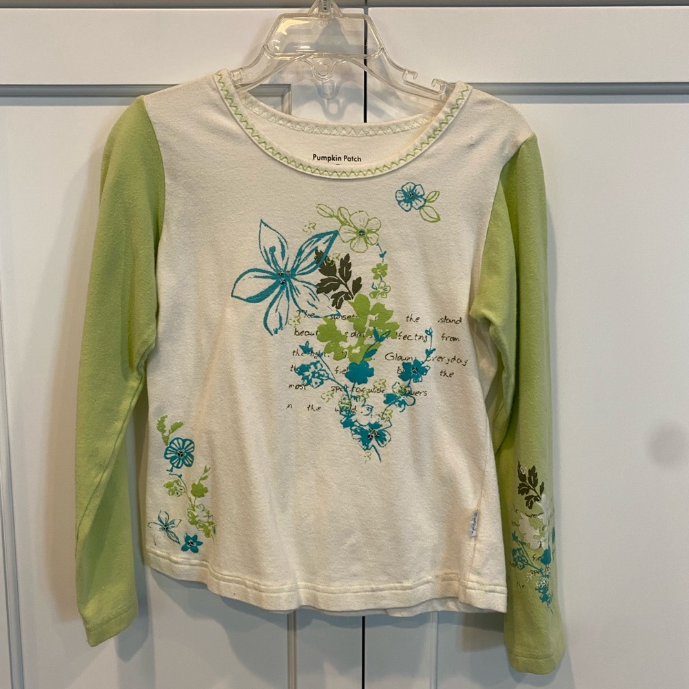 Pumkin patch girls  top